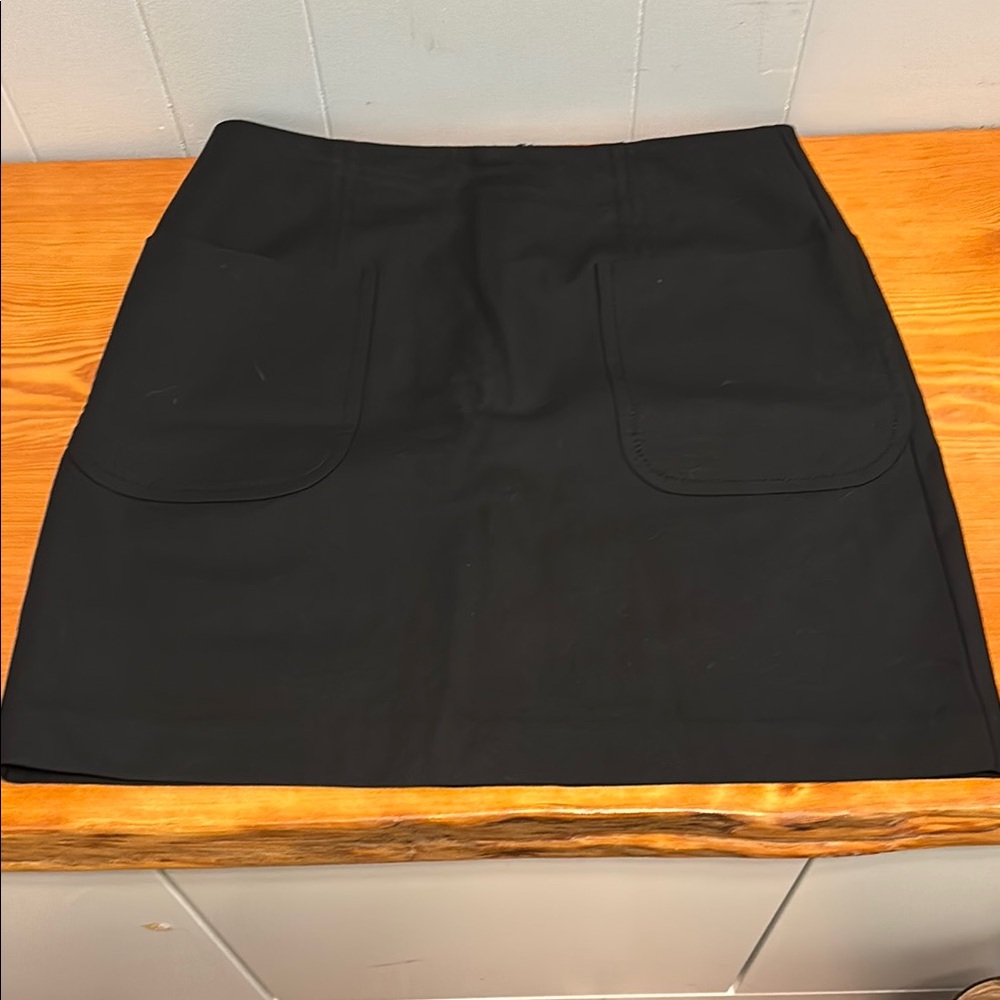 LOFT Black Mini Pencil Skirt for Cocktail